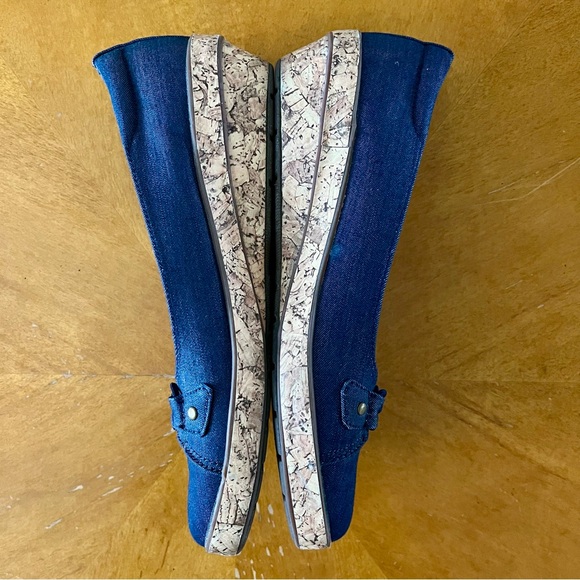 Keds Grasshoppers Ortholite wedge loafer Cushioned slip on Boat Shoe Wmns Sz 8M - Picture 7 of 10